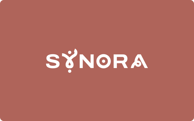 Le logo Synora : quand la forme dit le fond
